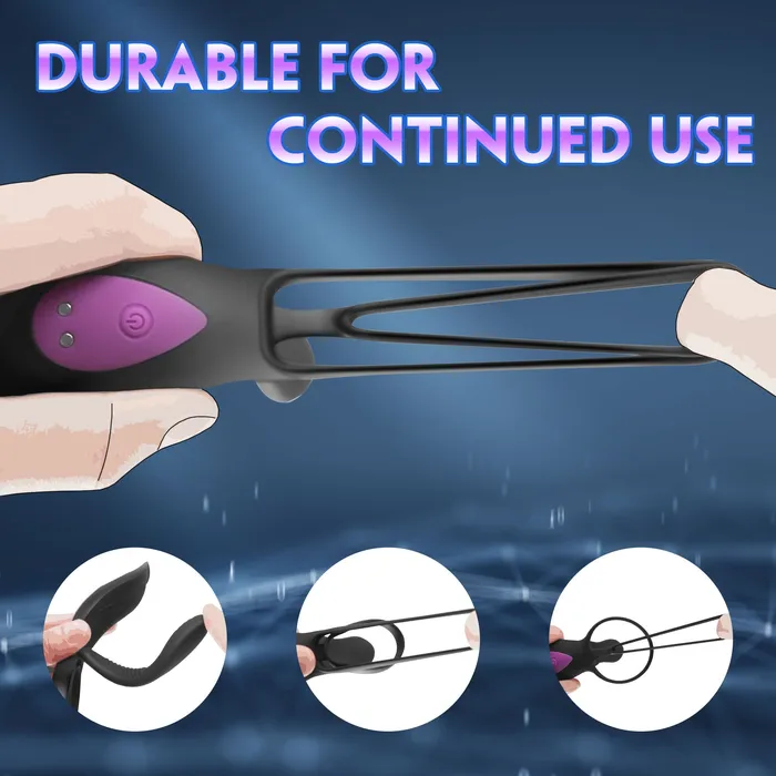 Oronova App Vibrating Cock Ring Couples