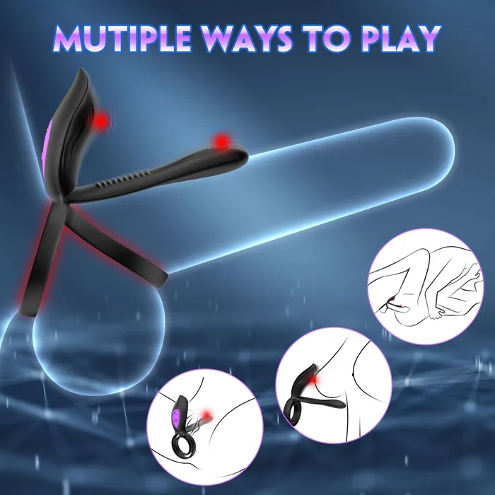 Oronova App Vibrating Cock Ring Couples