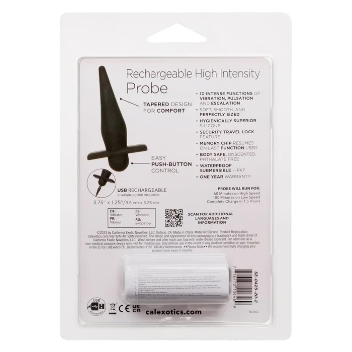 Anal Calexotics Rechargeable High Intensity Probe