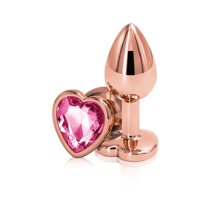 Anal Rear Assets Rose Gold Heart Small NS Novelties