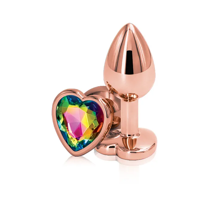 Anal Rear Assets Rose Gold Heart Small NS Novelties
