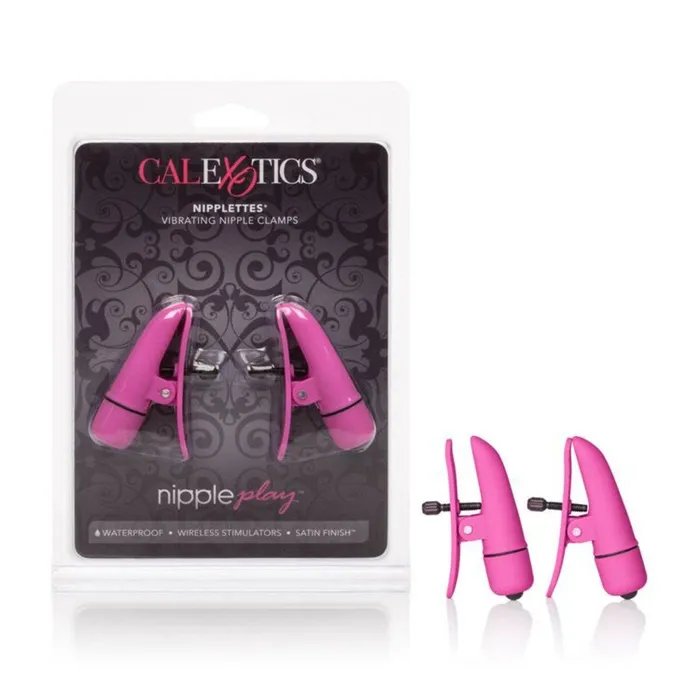 CALIFORNIA EXOTIC NOVELTIES Nipplettes Wireless Vibrating Nipple Clamps Female Sex Toys CALIFORNIA EXOTIC NOVELTIES Nipplettes Wireless Vibrating Nipple Clamps Female Sex Toys