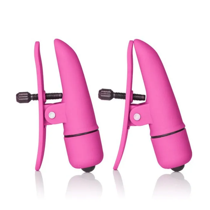CALIFORNIA EXOTIC NOVELTIES Nipplettes Wireless Vibrating Nipple Clamps Female Sex Toys CALIFORNIA EXOTIC NOVELTIES Nipplettes Wireless Vibrating Nipple Clamps Female Sex Toys