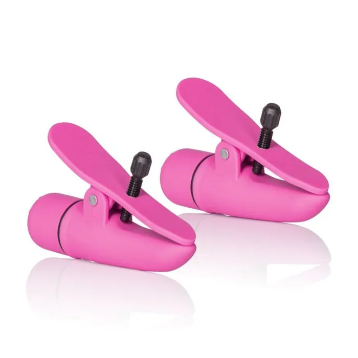 CALIFORNIA EXOTIC NOVELTIES Nipplettes Wireless Vibrating Nipple Clamps Female Sex Toys CALIFORNIA EXOTIC NOVELTIES Nipplettes Wireless Vibrating Nipple Clamps Female Sex Toys