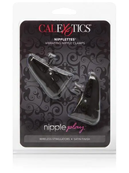 CALIFORNIA EXOTIC NOVELTIES Nipplettes Wireless Vibrating Nipple Clamps Female Sex Toys CALIFORNIA EXOTIC NOVELTIES Nipplettes Wireless Vibrating Nipple Clamps Female Sex Toys