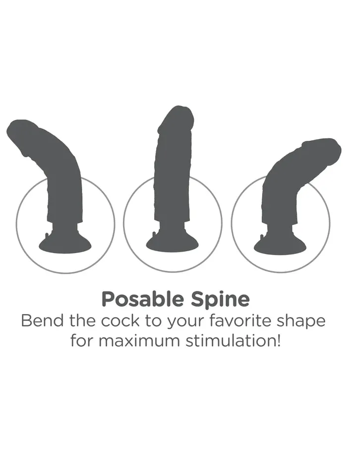 Couples Pipedream 7 Vibrating Cock Couples Pipedream 7 Vibrating Cock