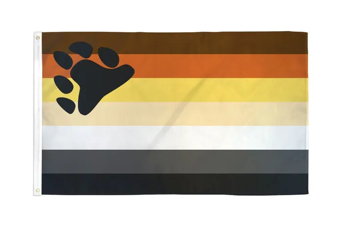 Flags Importer Flags Importer 3 x 5 Bear Pride Flag Vibrators