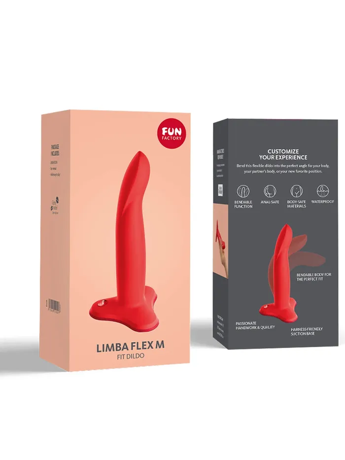 Fun Factory Female Sex Toys FUN FACTORY Limba Flex M Flexible Silicone Dildo