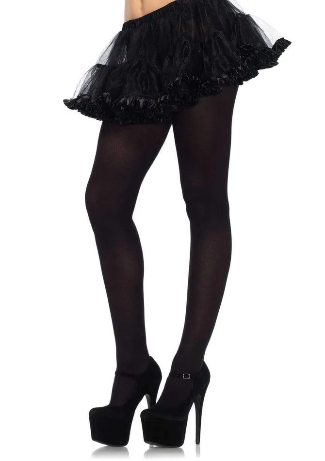 Leg Avenue Vibrators Molli Nylon Spandex Womens Tights