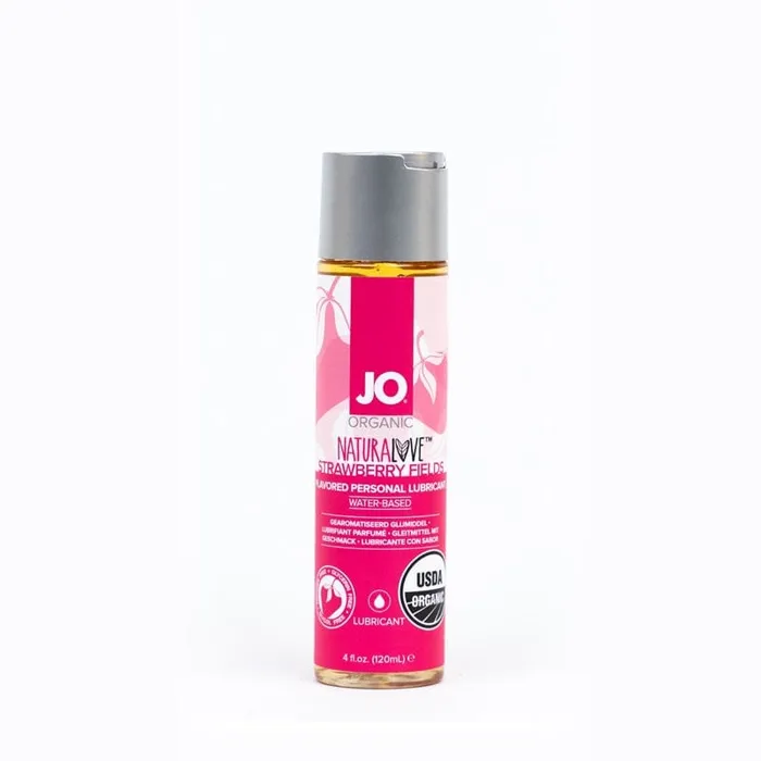 Lubricants System JO System JO Naturalove Strawberry Fields Organic Lubricant Lubricants System JO System JO Naturalove Strawberry Fields Organic Lubricant