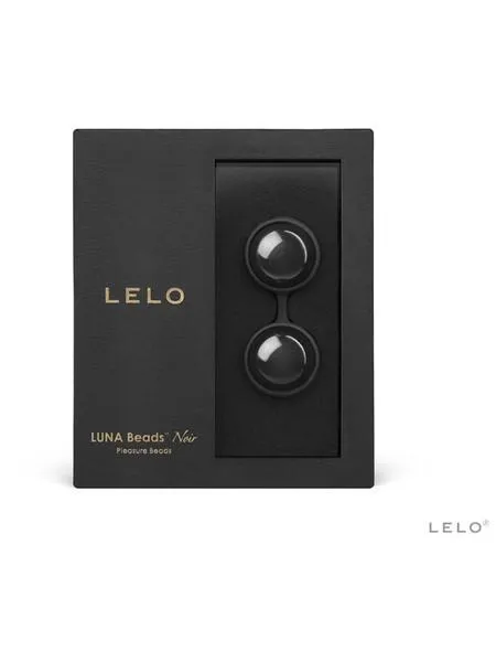 Luna Beads Noir Luxury Ben Wa Balls by LELO Lelo Dildos