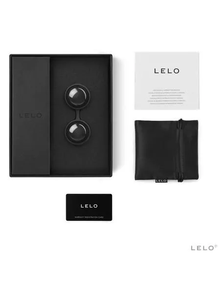 Luna Beads Noir Luxury Ben Wa Balls by LELO Lelo Dildos