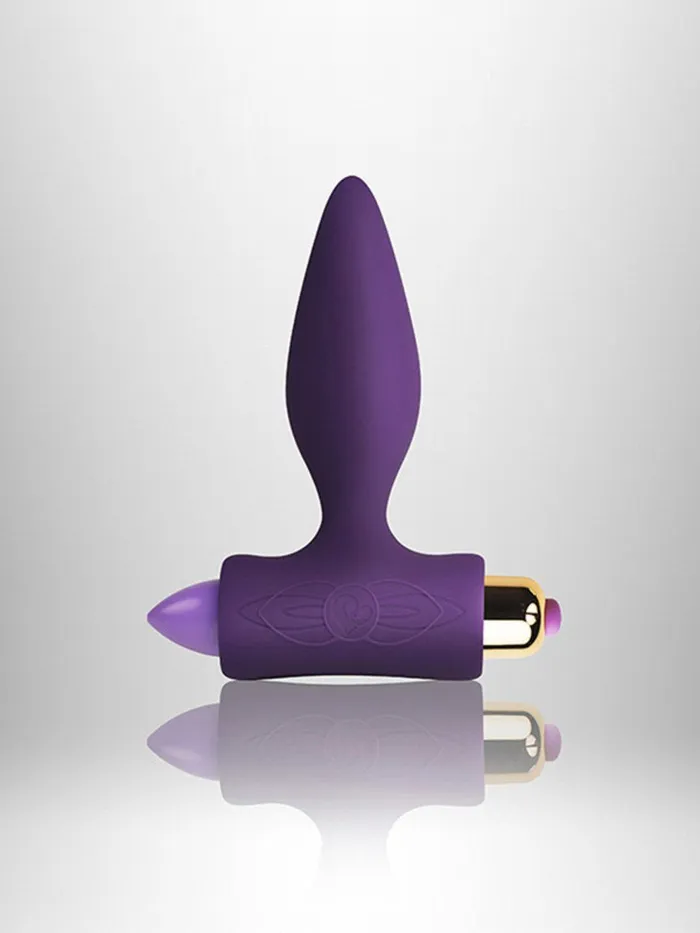Petite Sensations Plug Purple ROCKS OFF Anal