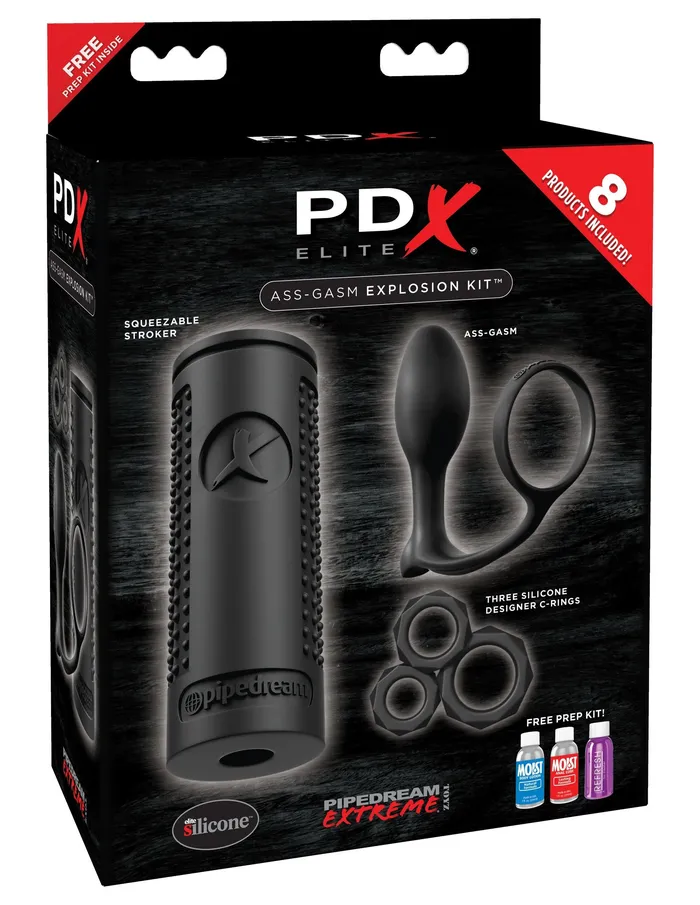 Pipedream Extreme Series Male Sex Toys PDX ELITE ASSGASM EXPLOSION KIT