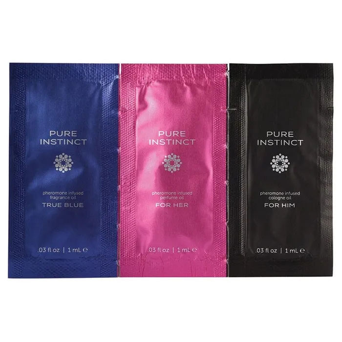 Pure Instinct Couples Pure Instinct Pheromone Oil Trio Foil Sampler