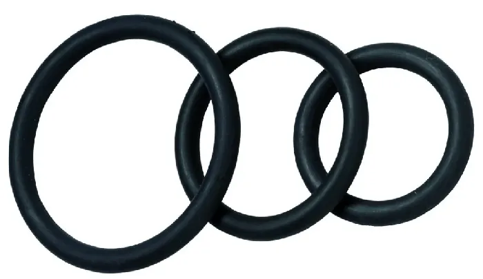 Spartacus Nitrile Cock Ring Set in Black Spartacus Male Sex Toys Spartacus Nitrile Cock Ring Set in Black Spartacus Male Sex Toys
