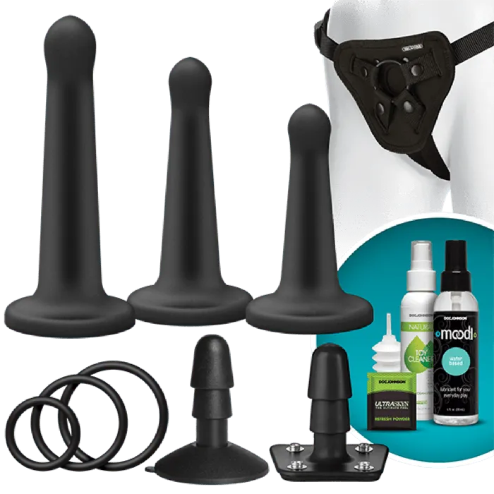 Vac U Lock VacULock Silicone Pegging Set Dildos