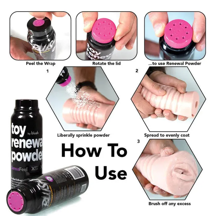 Vibrators Blush Blush Toy Renewal Powder
