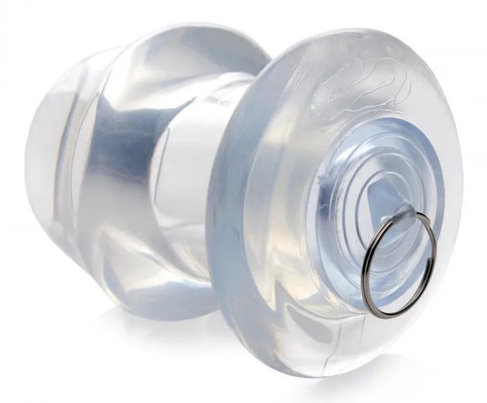 Anal Master Series Ass Bung Clear Hollow Anal Dilator with Plug