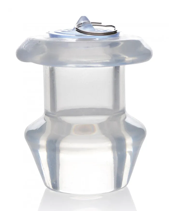 Anal Master Series Ass Bung Clear Hollow Anal Dilator with Plug