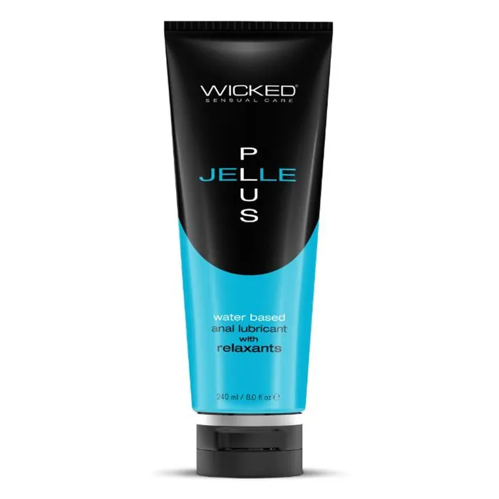 Anal Wicked Jelle Plus Relaxing Thickened WaterBased Anal Gel Lubricant Wicked