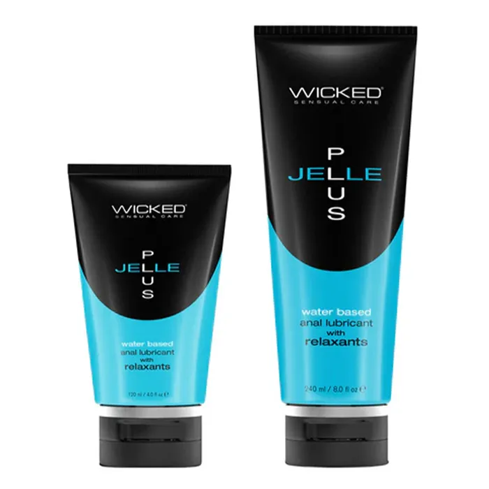 Anal Wicked Jelle Plus Relaxing Thickened WaterBased Anal Gel Lubricant Wicked