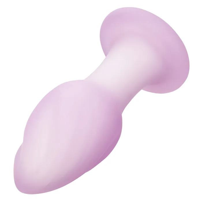 California Exotics Male Sex Toys Lavender Haze Ridge Probe Vibrating Liquid Silicone Butt Plug