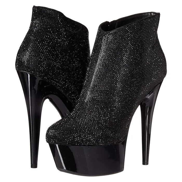Ellie Shoes Vibrators Ellie Shoes Andi 6 Stiletto Rhinestone Platform Bootie Ellie Shoes Vibrators Ellie Shoes Andi 6 Stiletto Rhinestone Platform Bootie