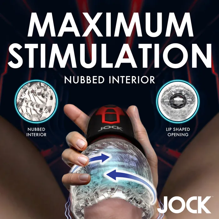 Male Sex Toys Jock Spinning and Vibrating Masturbator