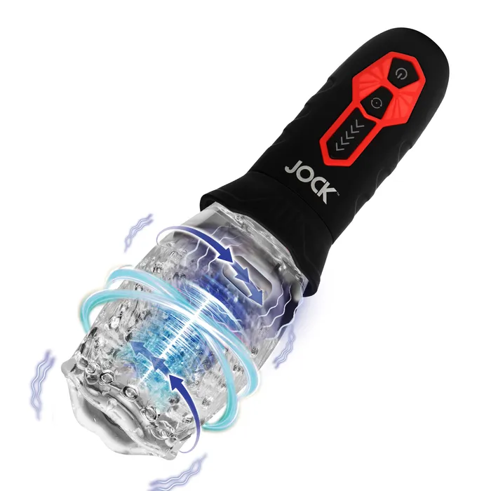 Male Sex Toys Jock Spinning and Vibrating Masturbator