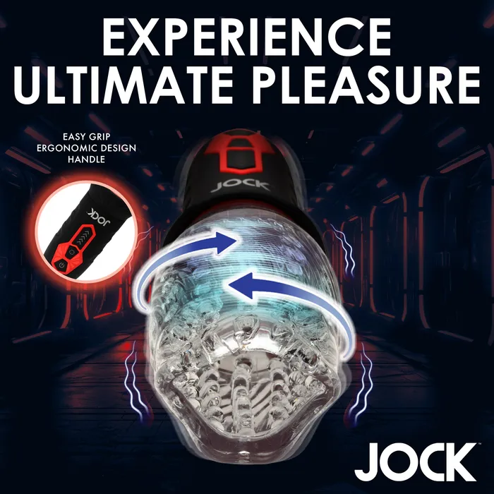 Male Sex Toys Jock Spinning and Vibrating Masturbator