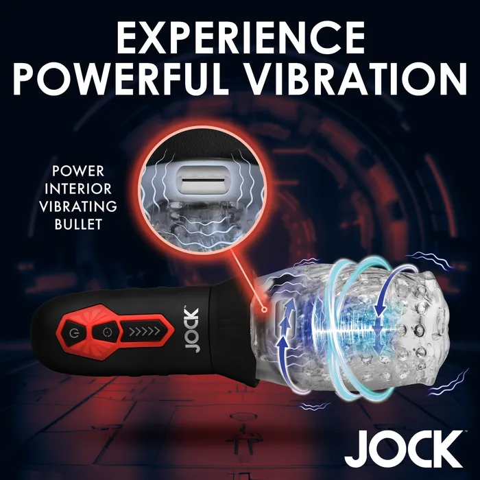 Male Sex Toys Jock Spinning and Vibrating Masturbator