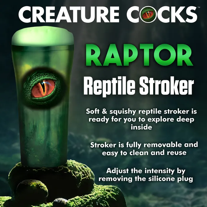 Raptor Reptile Stroker Creature Cocks Male Sex Toys
