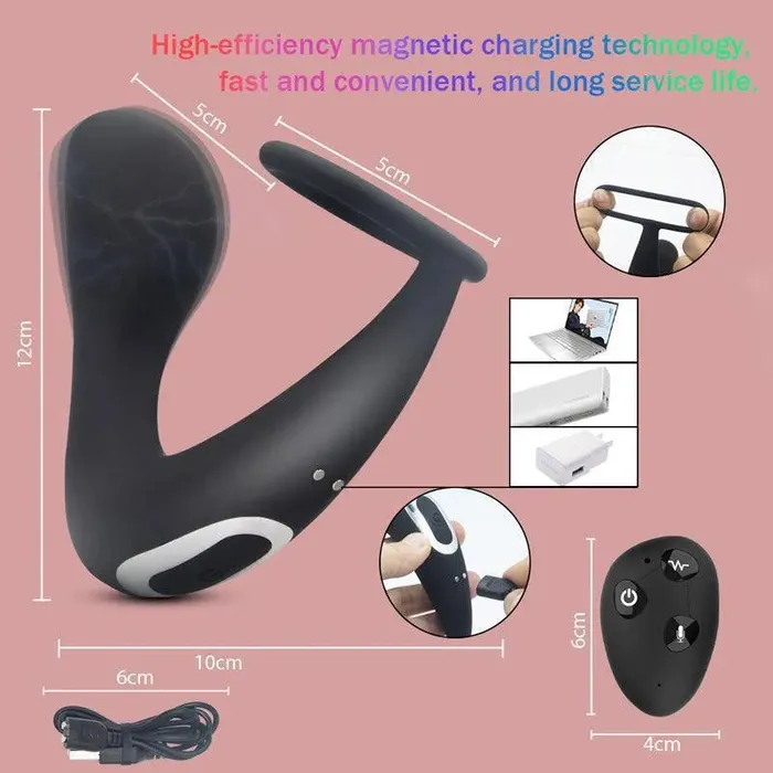 Xinghaoya Female Sex Toys Electric Shock Anal Vibrator for Men