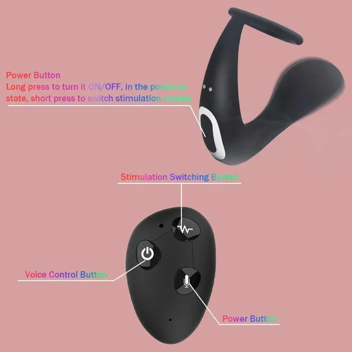Xinghaoya Female Sex Toys Electric Shock Anal Vibrator for Men