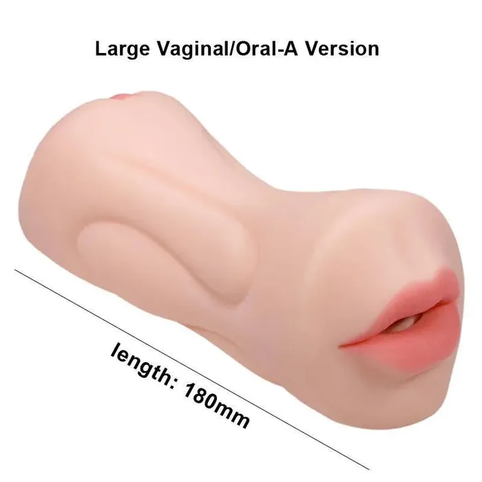 Xinghaoya Realistic Small Pussy with Vaginal and Oral Pleasure Male Sex Toys