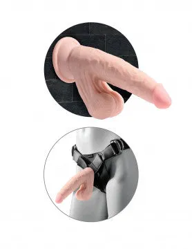 7 Inch Triple Density Cock With Swinging Balls Pipedream Dildos 7 Inch Triple Density Cock With Swinging Balls Pipedream Dildos