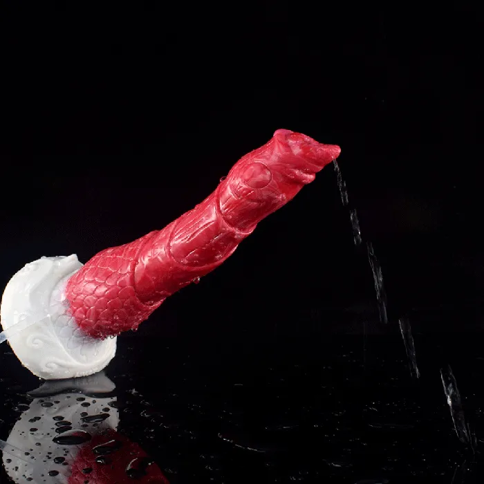  84Inch Cotys Deer Horn Ejaculating Alien Dildo DirtyToyz Dildos