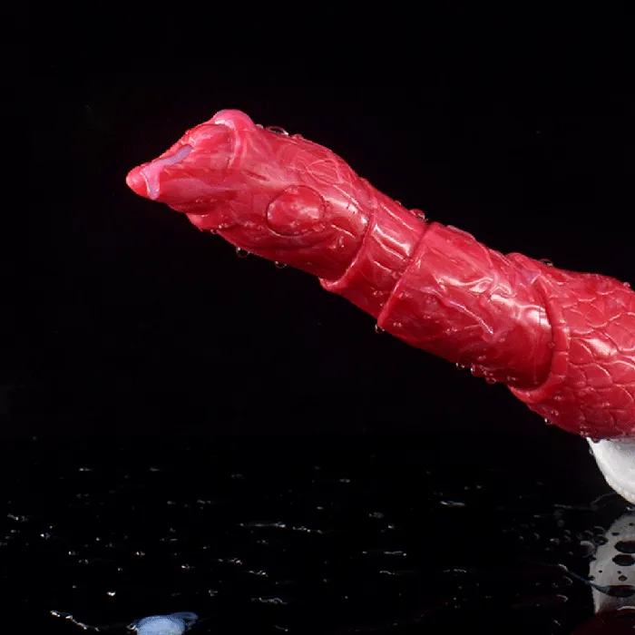  84Inch Cotys Deer Horn Ejaculating Alien Dildo DirtyToyz Dildos