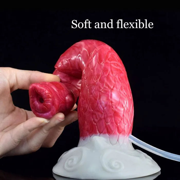  84Inch Cotys Deer Horn Ejaculating Alien Dildo DirtyToyz Dildos