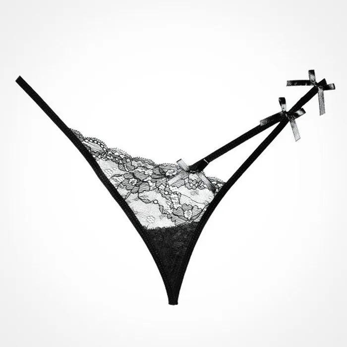 Allure Lingerie Anal Allure Pixie Panty One Size Black Allure Lingerie Anal Allure Pixie Panty One Size Black