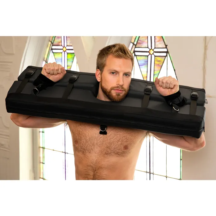 Bastion Bondage Stocks Black Liberator Anal