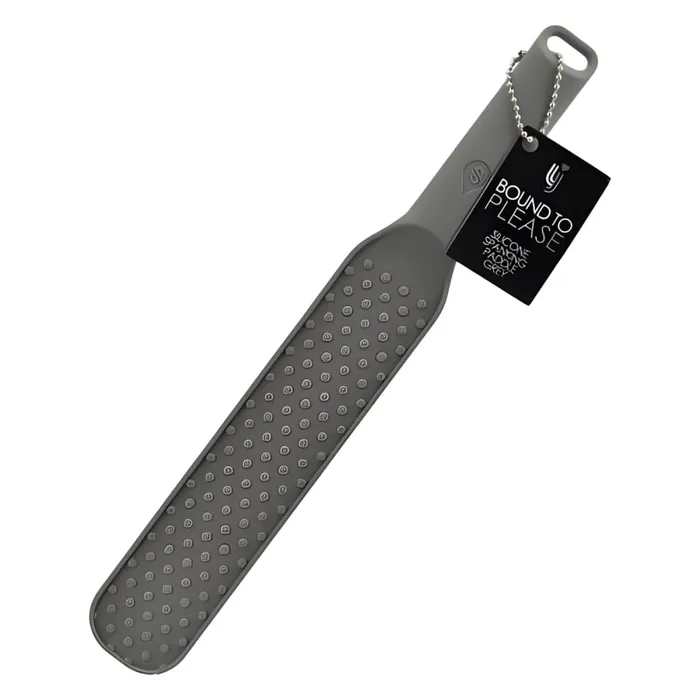 Bound to Please Silicone Spanking Paddle Grey Bound to Please Anal
