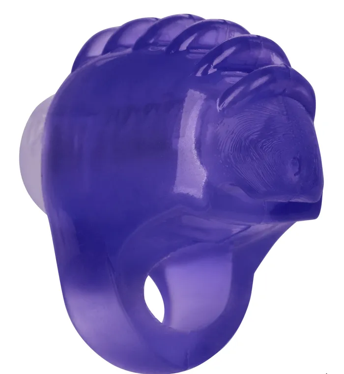 CalExotics Foil Pack Vibrating Finger Teaser Purple Vibrators