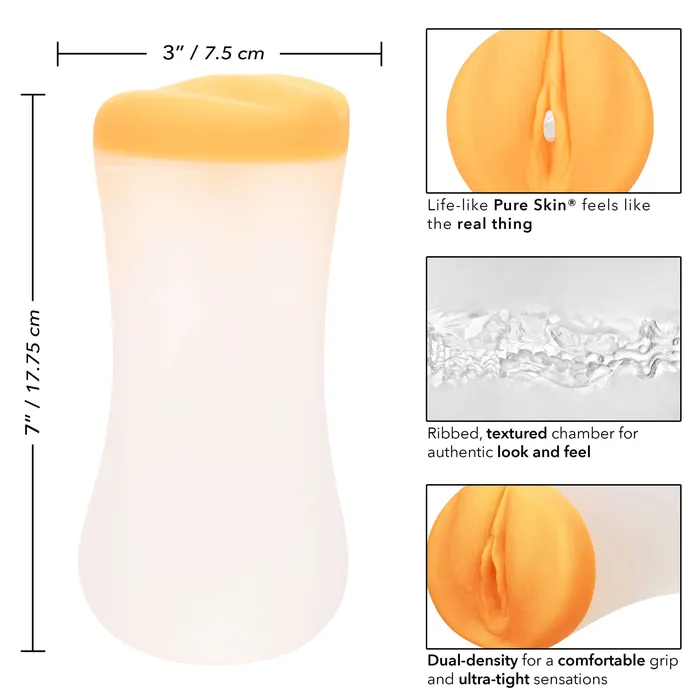 CalExotics The Gripper Deep Pussy Grip The Next Best Thing to Reality Male Sex Toys