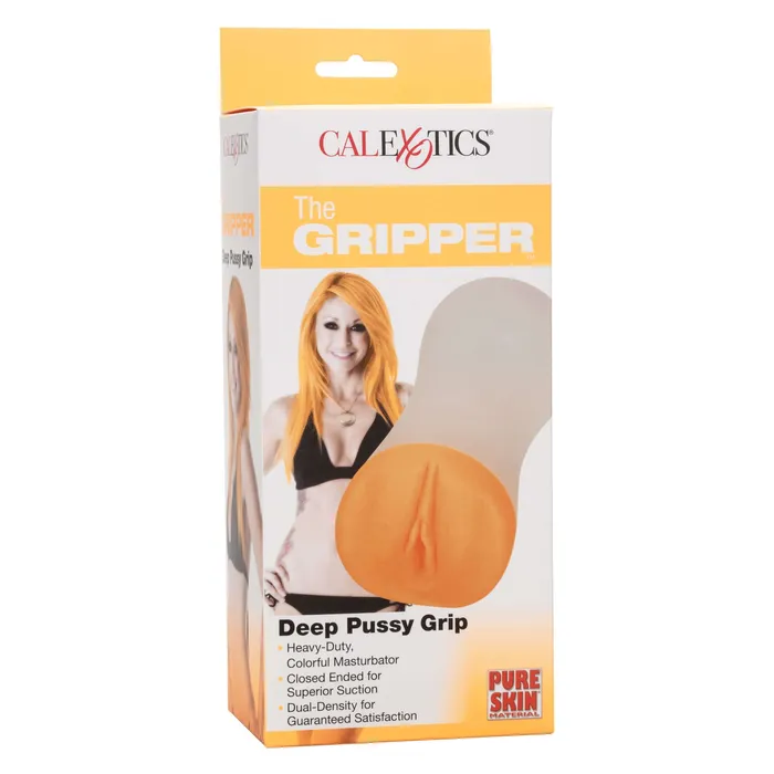 CalExotics The Gripper Deep Pussy Grip The Next Best Thing to Reality Male Sex Toys