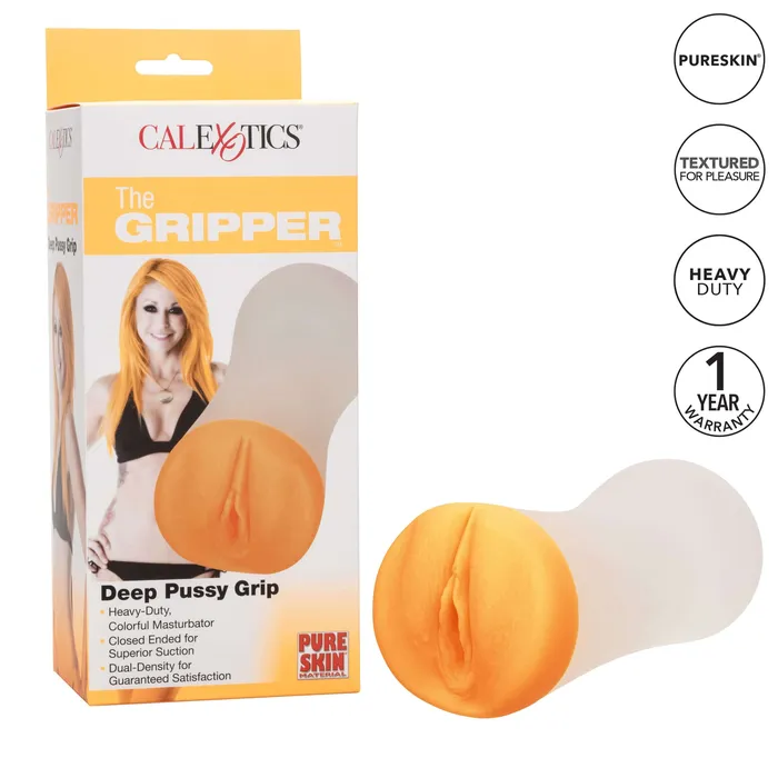 CalExotics The Gripper Deep Pussy Grip The Next Best Thing to Reality Male Sex Toys