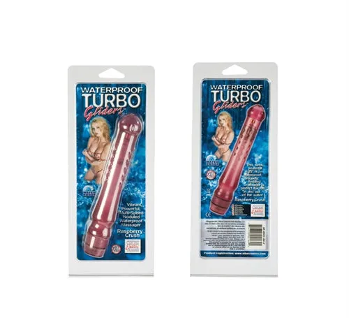 CalExotics Vibrators Waterproof Turbo Glider Raspberry Crush