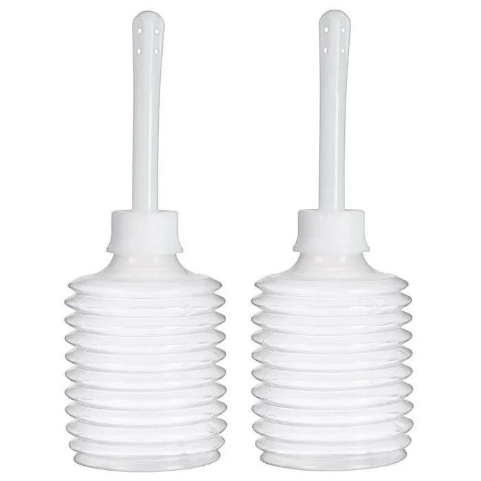 Cloud 9 Novelties Anal Cloud 9 Fresh and Portable Anal Enema Douche Squeeze Bulb 2 Pack 33oz