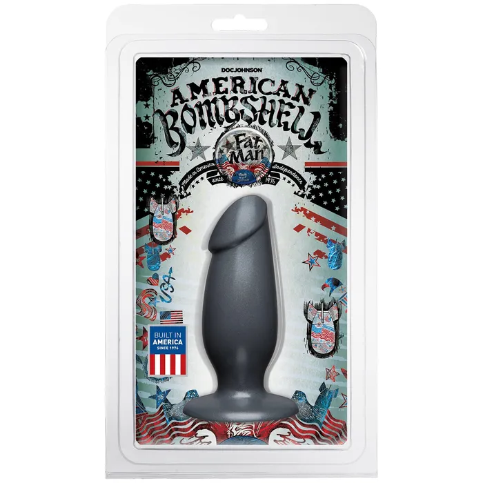 Couples Doc Johnson American Bombshell Fat Man Gun Metal Couples Doc Johnson American Bombshell Fat Man Gun Metal